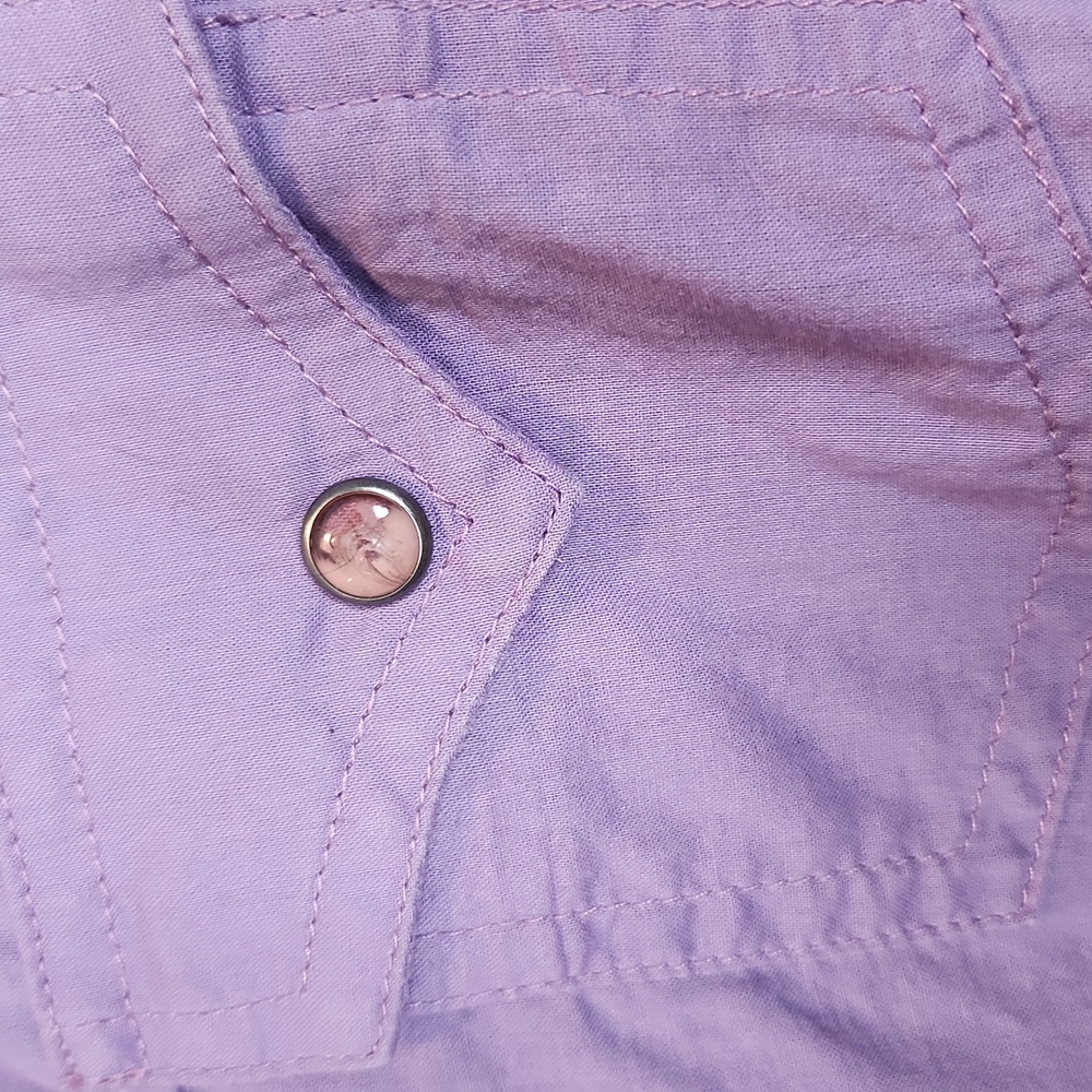 Twenty X Western Purple Embroidered Shirt Size Large - Picture 4 of 12
